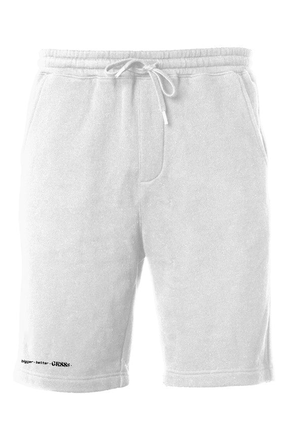 gr88s slogan shorts white