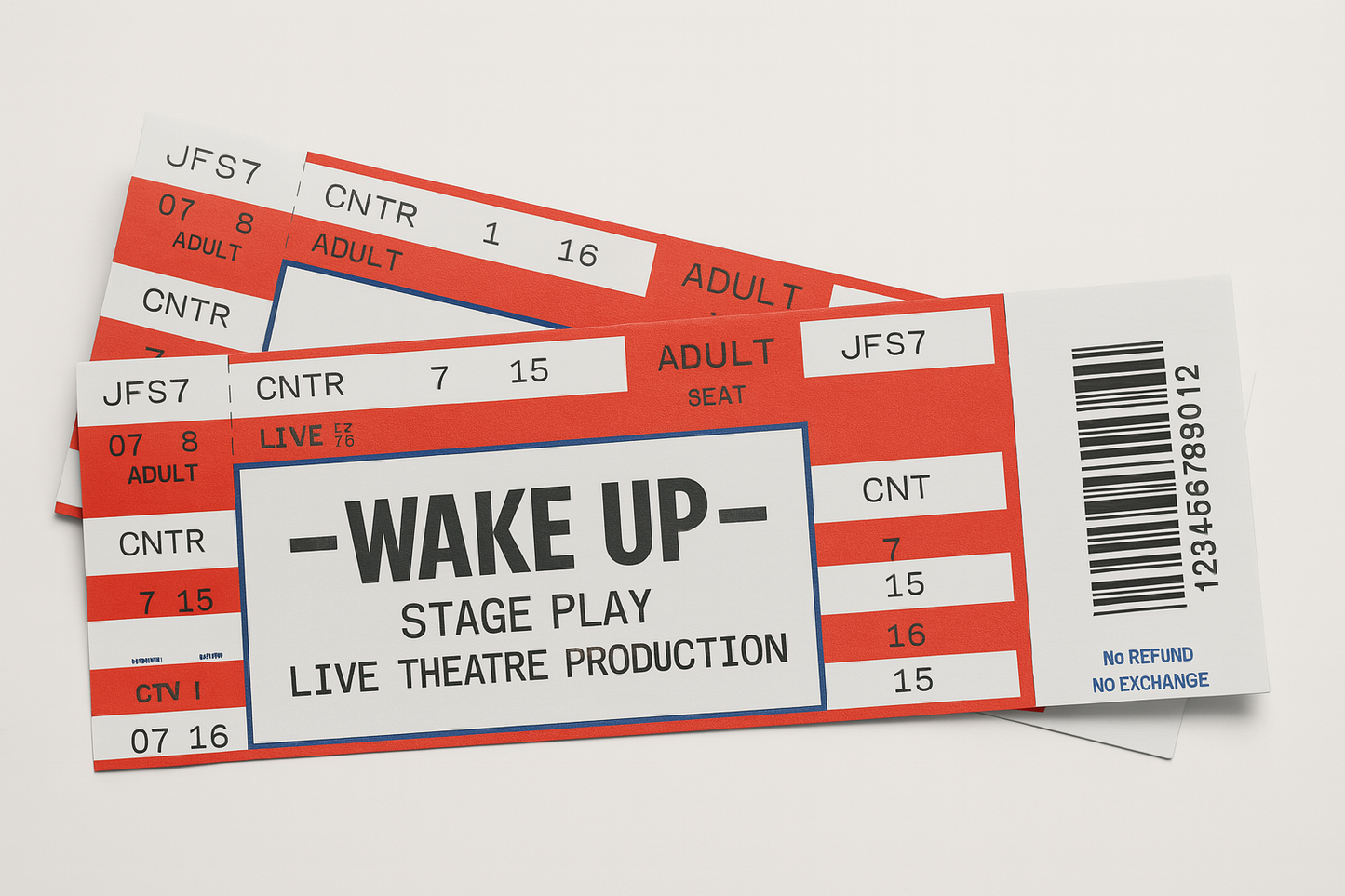 WAKE UP: The Stage Play - Tickets