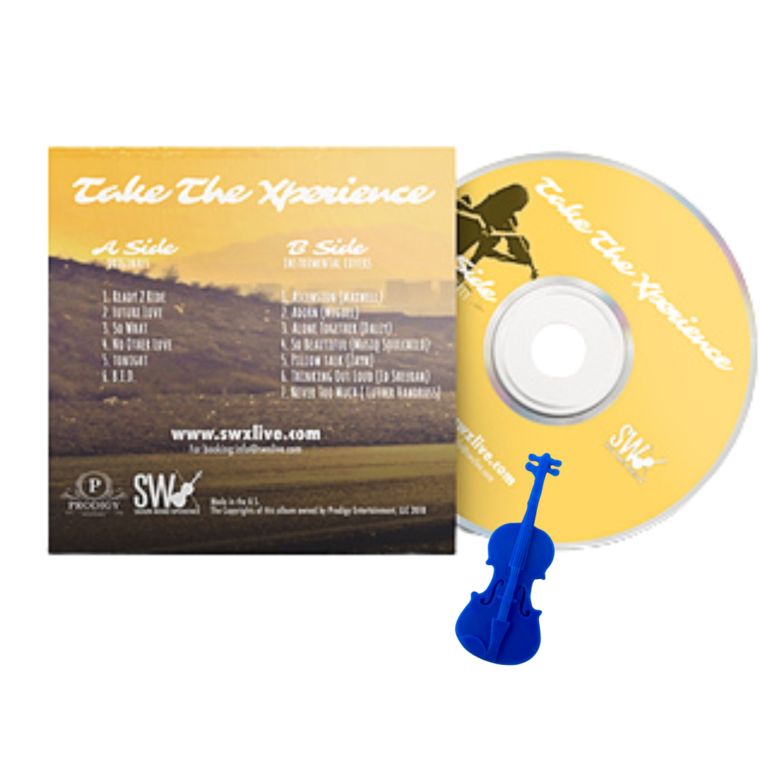 Take the Xperience (Double Disc Album) + Blue Fiddle Keychain